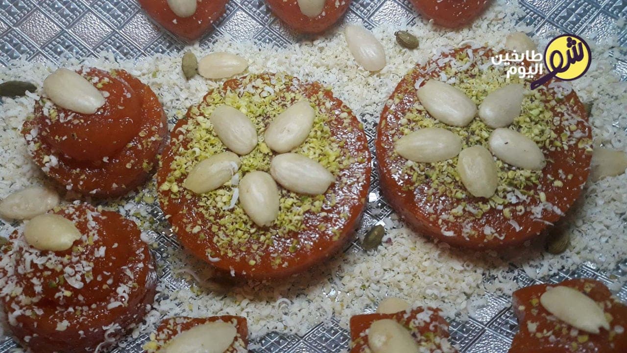 حلاوة الجزر الجزرية بزيت