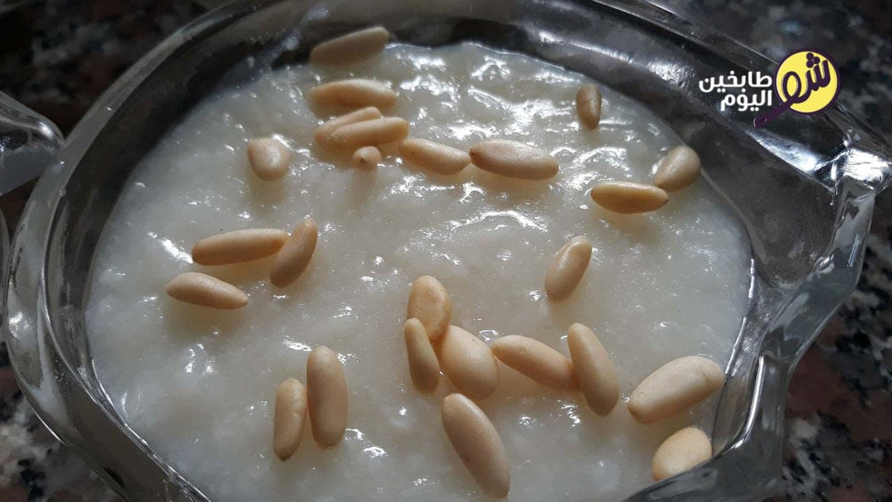طريقة تحضير رز بحليب نباتي