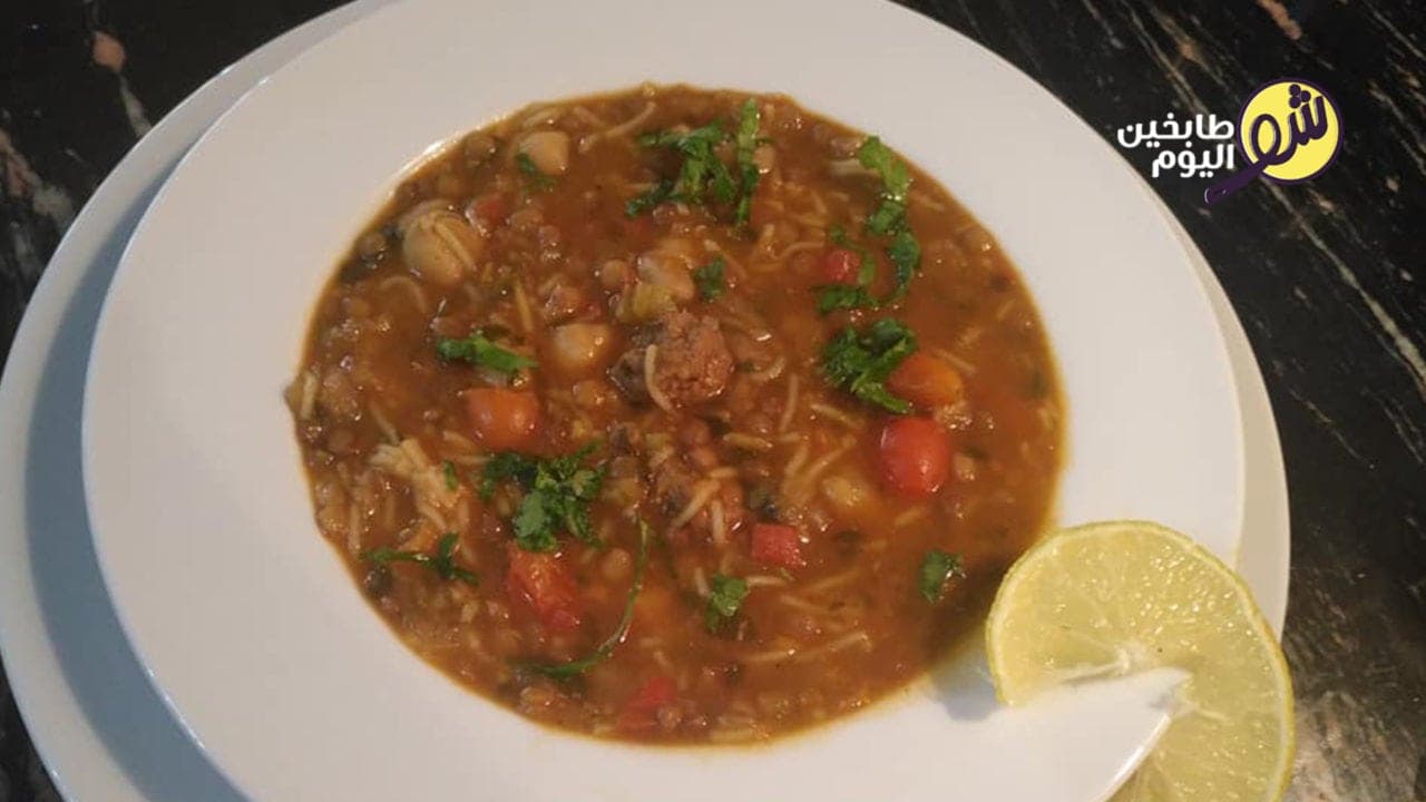 طريقة عمل شوربة حريرة