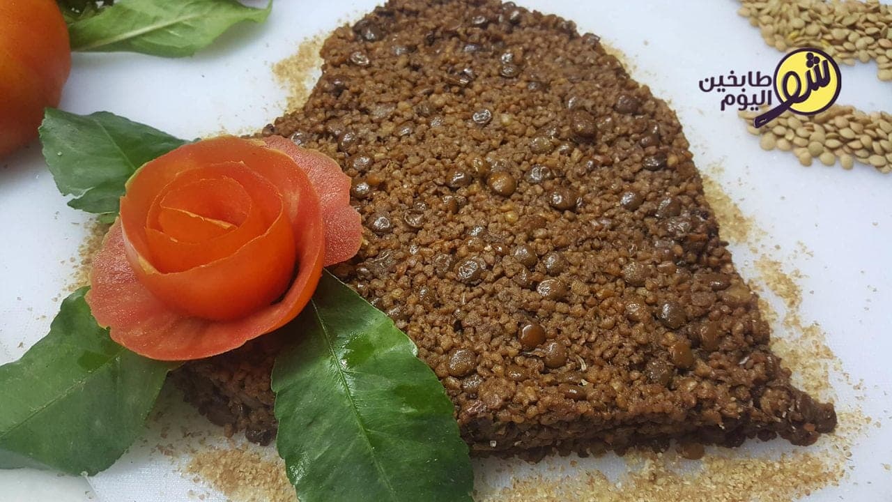 مجدرة العدس الحمرا