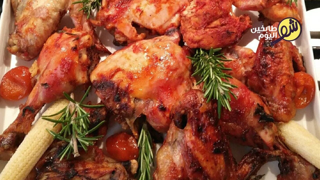 تتبيلة الدجاج بالفرن