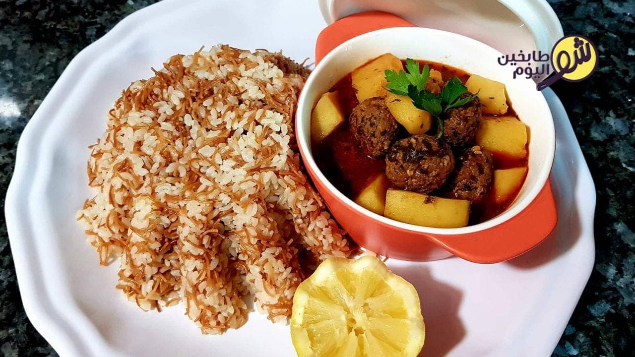 How to Make Kofta Stew with Rice and Vermicelli?