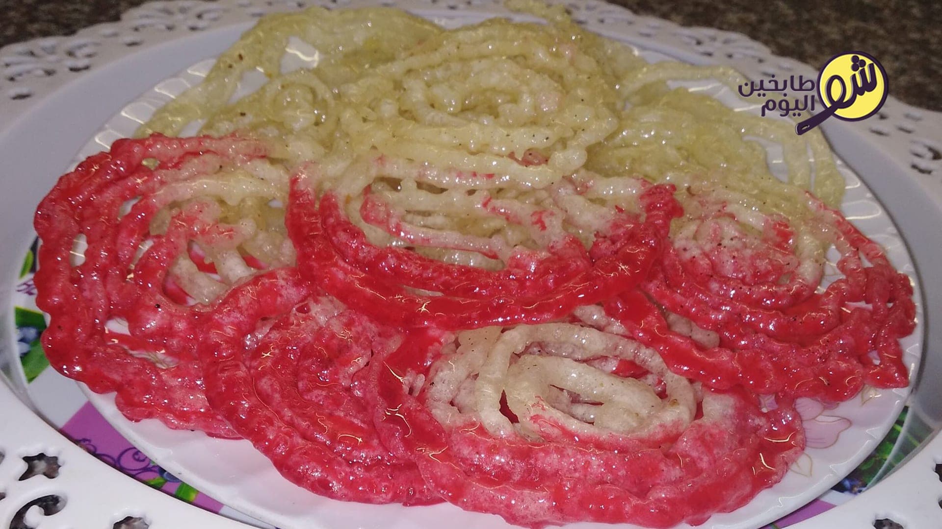 Mshabbak (Lace Sweet Pastry)