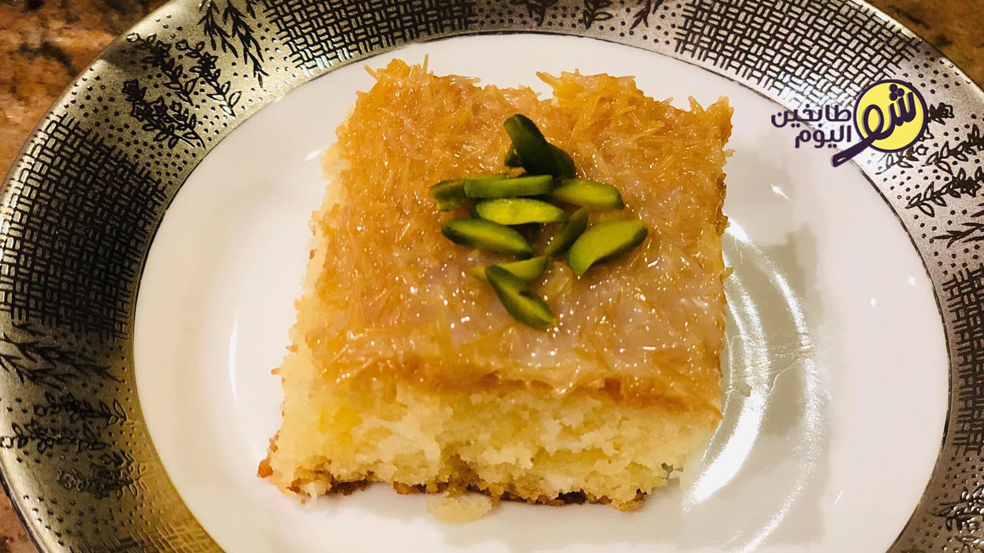 بسبوسة بالكريما