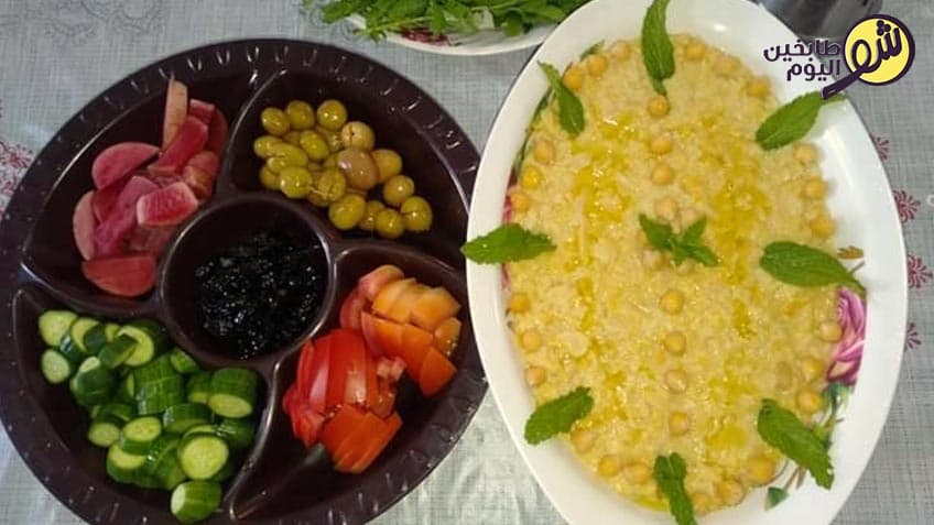 طريقة عمل مسبحة الحمص