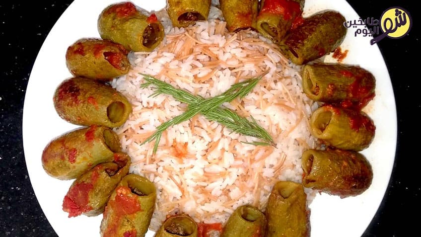 كوسا ابلما بالصلصة الحمرا