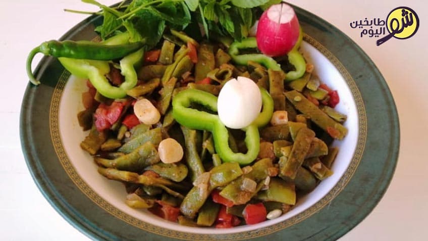 لوبيا بادرية بلدية بالزيت