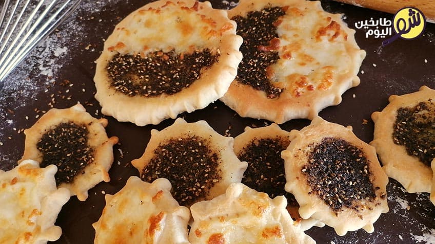 عجينة المناقيش السهلة
