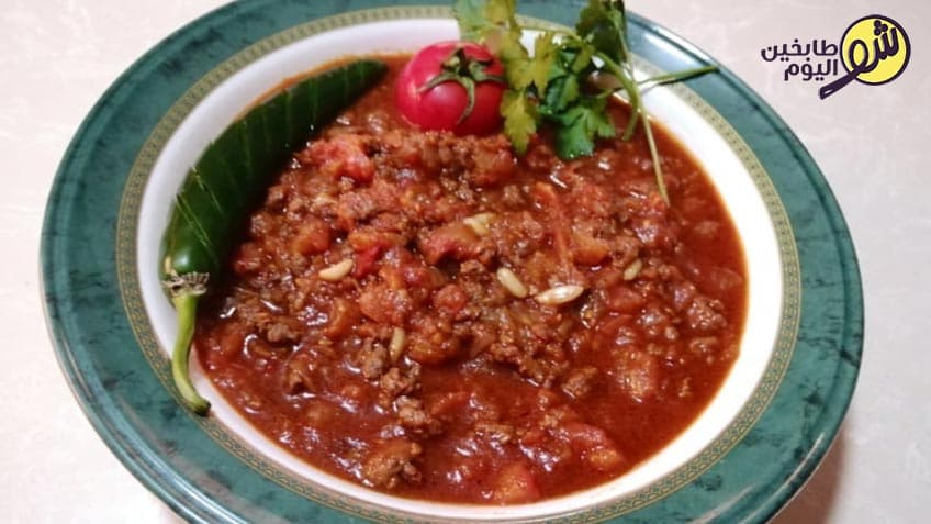 طريقة عمل يخنة البندورة