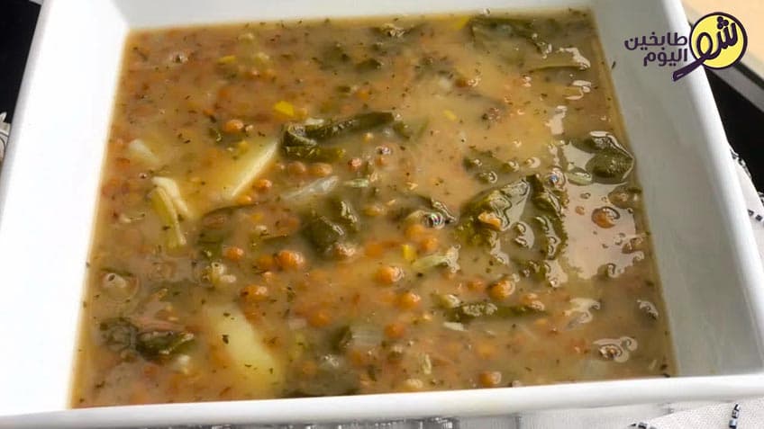 شوربة عدس بحامض