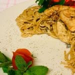 باستا_معكرونة_الدجاج_البندورة_المجففة_دجاج_الباستا_المعكرونة_شو_طابخين_اليوم